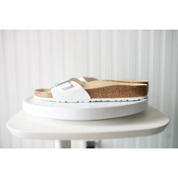 BIRKENSTOCK Madrid Birko-Flor Sandals White 41 N - Picture 3 of 5